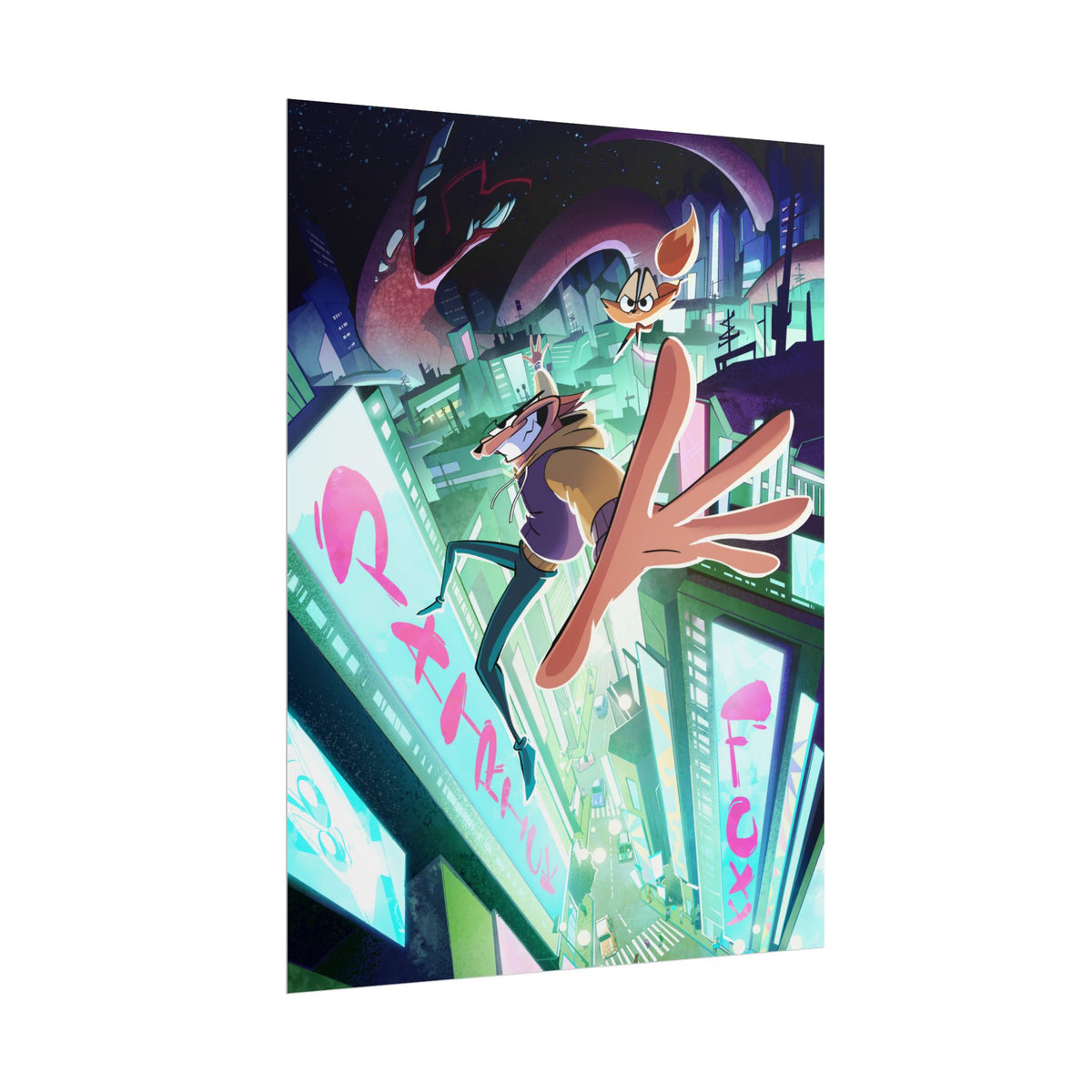 Patrick Foxy Poster